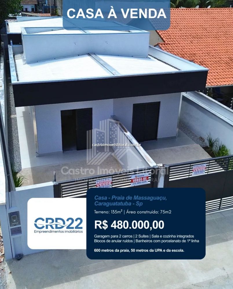 Casa Padrão venda Massaguaçu - Referência 2192